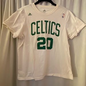 Celtics Tee Shirt Allen #20 Adidas NBA Size Medium Boston Basketball 🏀